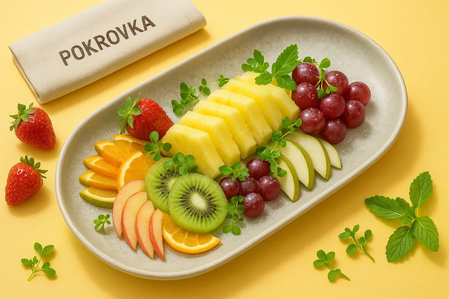 Фруктовая тарелка